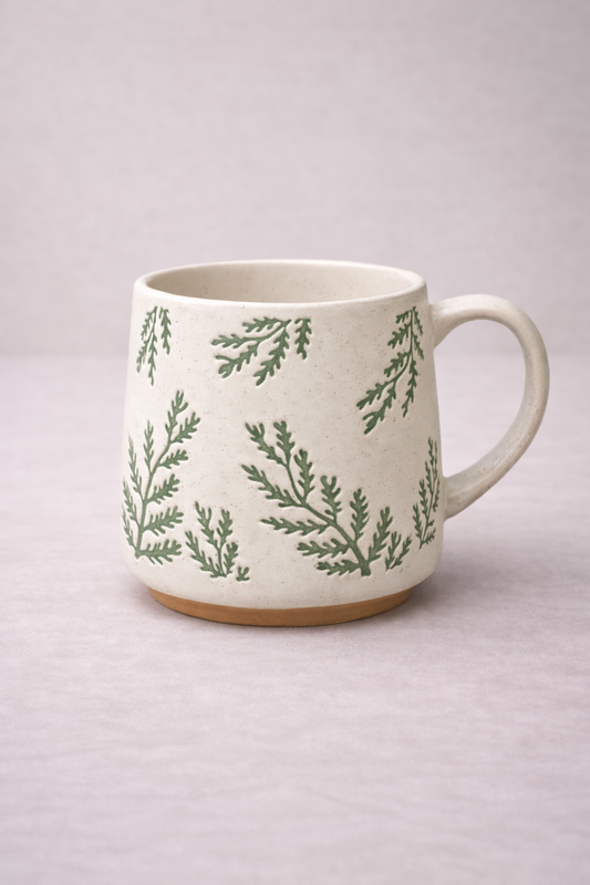 Fern Ceramic Mug – Sukun